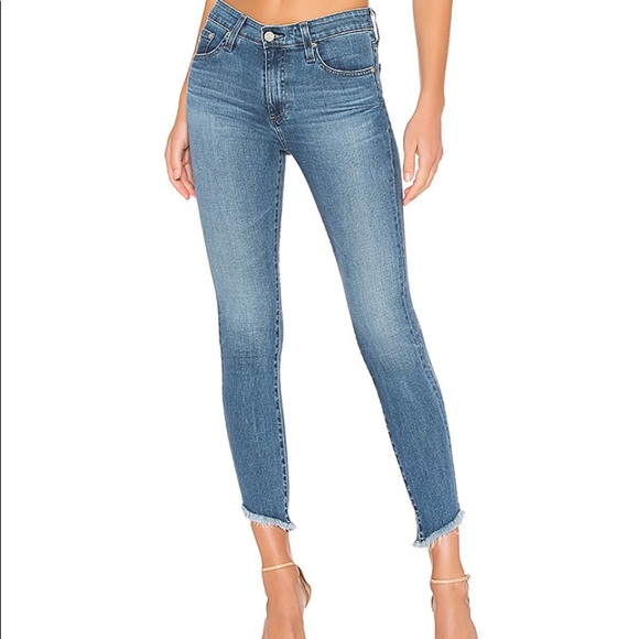 Ag Adriano Goldschmied Denim - High Rise Adriano Goldschmied Farrah Ankle Jeans